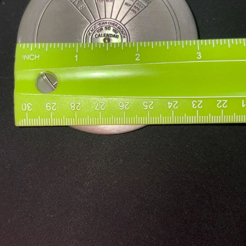 Kikkerland 50 Year Calendar Paperweight 2013-2062